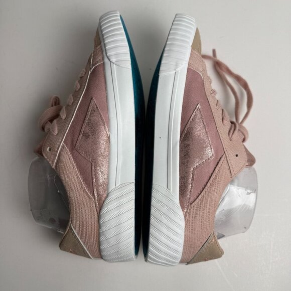 Blowfish Malibu Sneakers NWOT Willa Low Top Pink Orbital Withered Rose Sz 8 - Picture 7 of 10